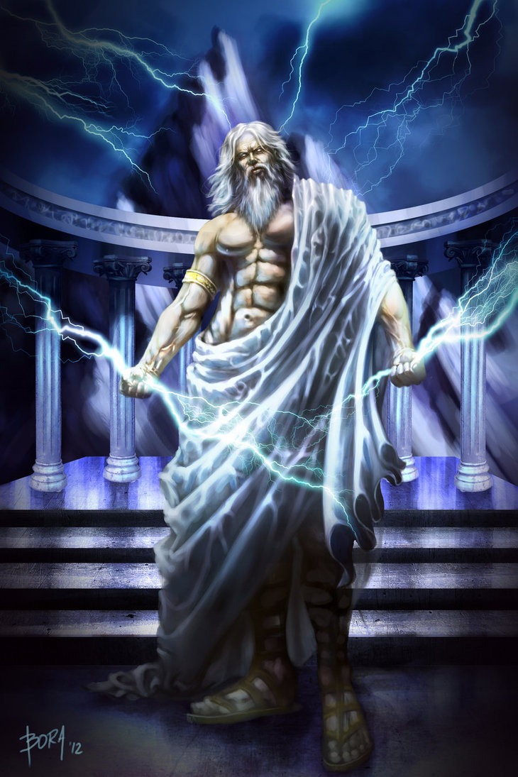Greek Lightning God