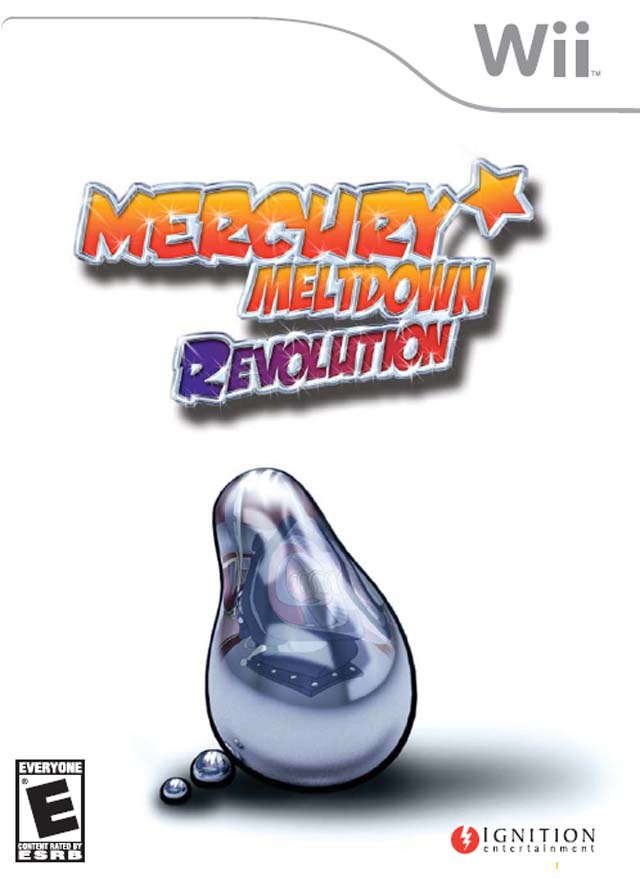 mercury meltdown revolution wii game case