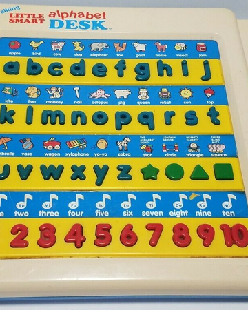 vtech little smart alphabet desk