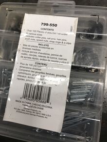 Roll pin kit