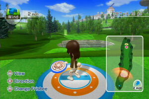 Frisbee golf