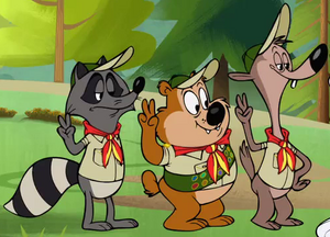 Three Scouts