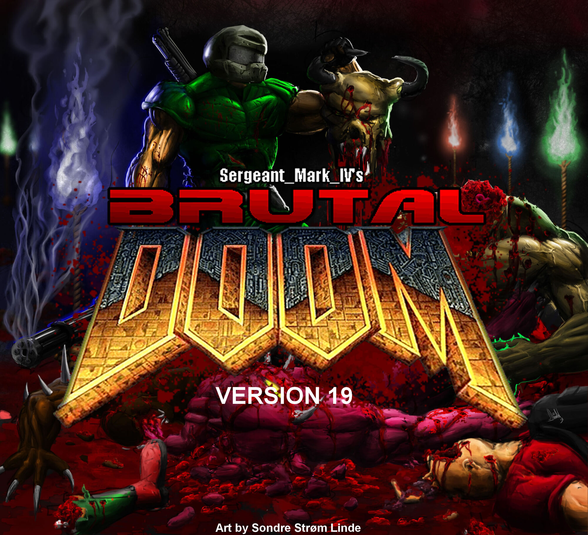 Как установить brutal doom