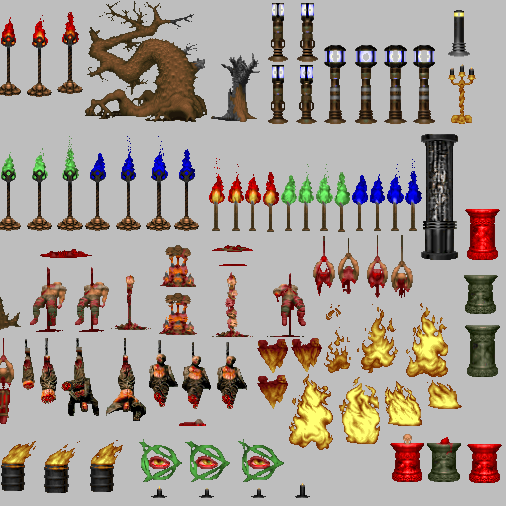 Doom Weapon Sprites