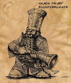 Chaos Dwarf Blunderbusser by igorvet
