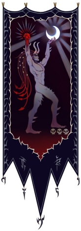 Khaine banner concept
