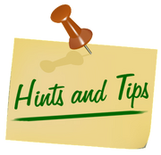 Hints-and-tips