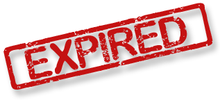 Expired stamp