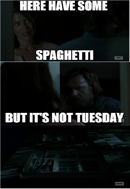 Spaghetti tues
