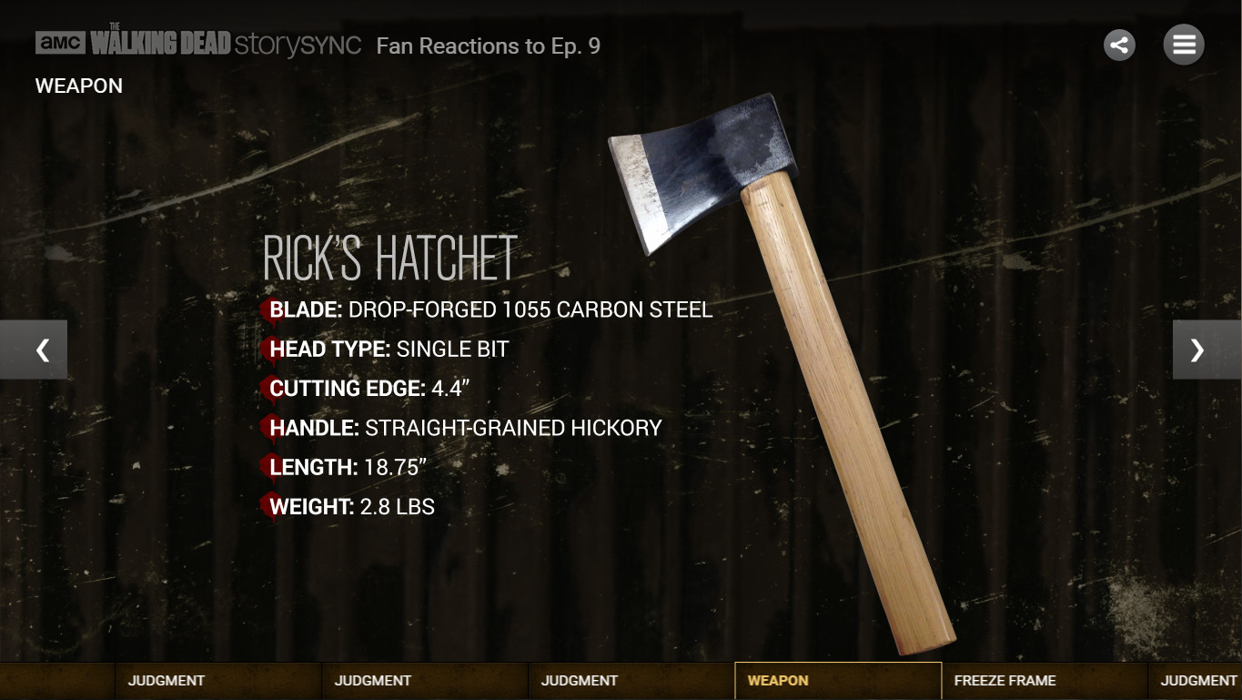 Hatchet | Walking Dead Wiki | Fandom