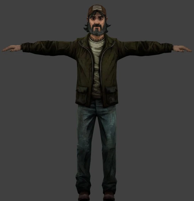 Image S2 Kenny 3D Model V1.jpg Walking Dead Wiki FANDOM powered by Wikia