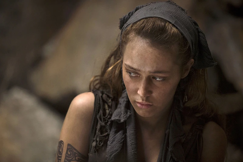 Image - The-100-season-2-episode-9-Grounder-Lexa.jpg | Walking Dead