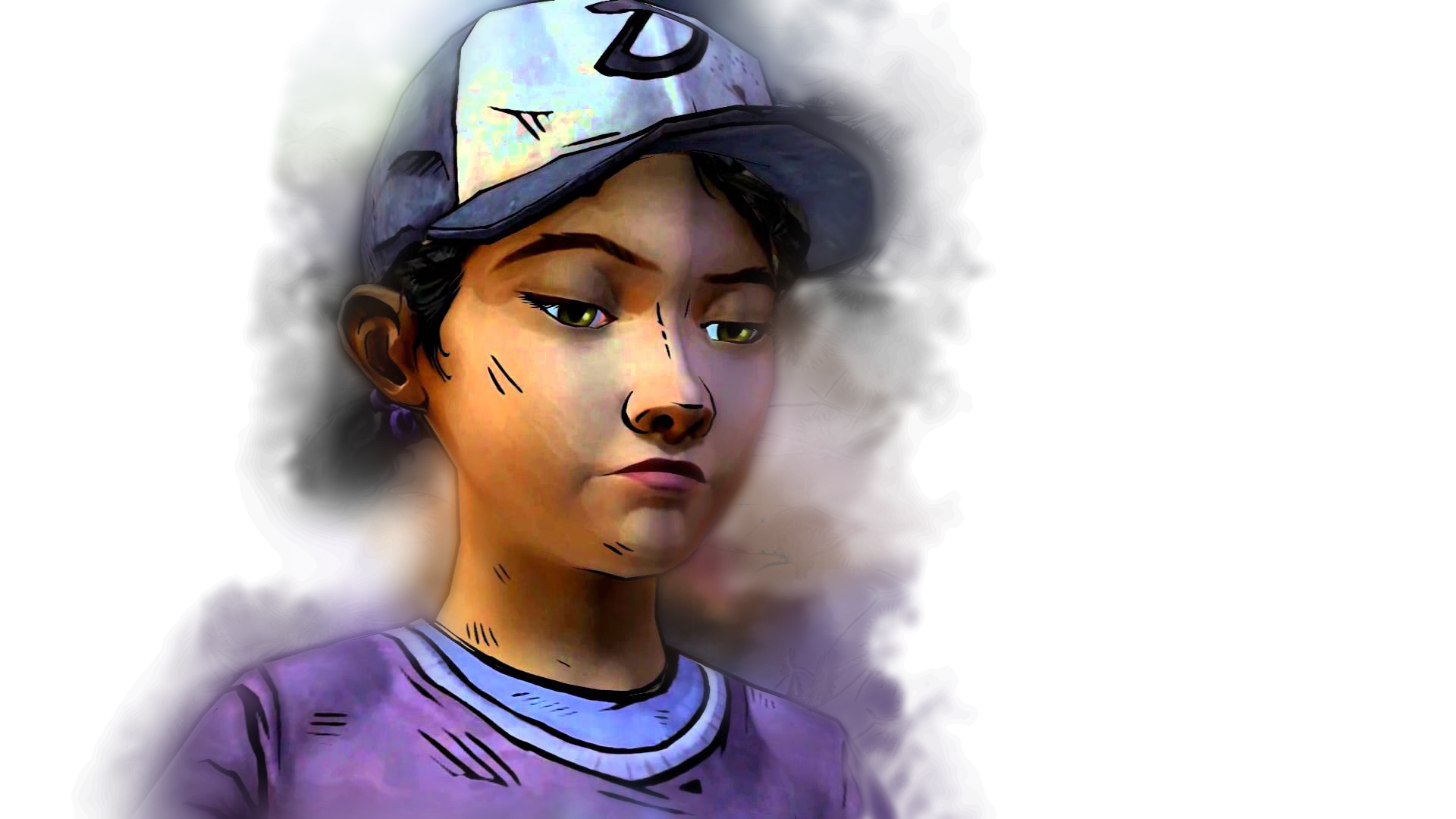 Image Atr1 Clementine Ripped With Slight Backgroundpng Walking Dead Wiki Fandom Powered 5099