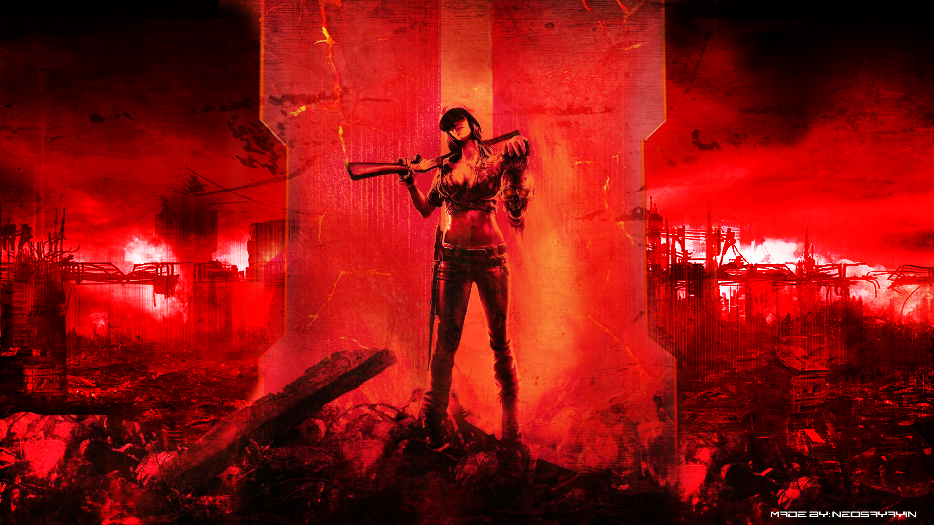 Image - Call of duty black ops 2 zombies wallpaper by ... - 1920 x 1080 jpeg 1701kB