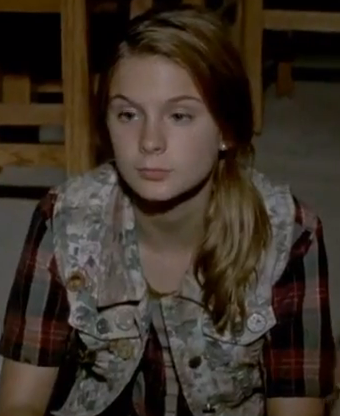 walking dead blonde girl