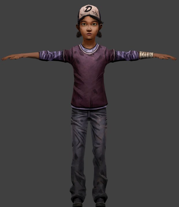 twd clementine player model