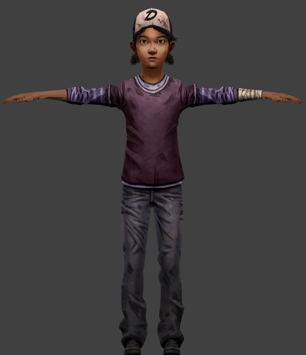 Clementine | The Walking Dead | The Walking Dead Telltale Game Minecraft Skin