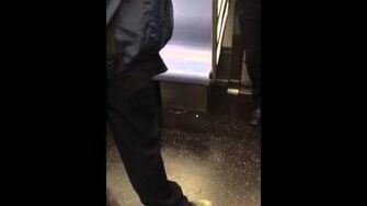 Cutty Losing His Shit On The 4 Train
