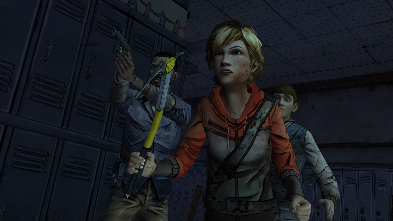 The video is real. Спасение Молли the Walking Dead. Молли из игры.