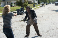 Andrea and zombies