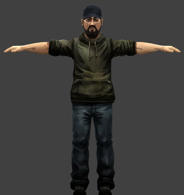 Image - S2 Hank 3D Model.jpg | Walking Dead Wiki | FANDOM powered by Wikia
