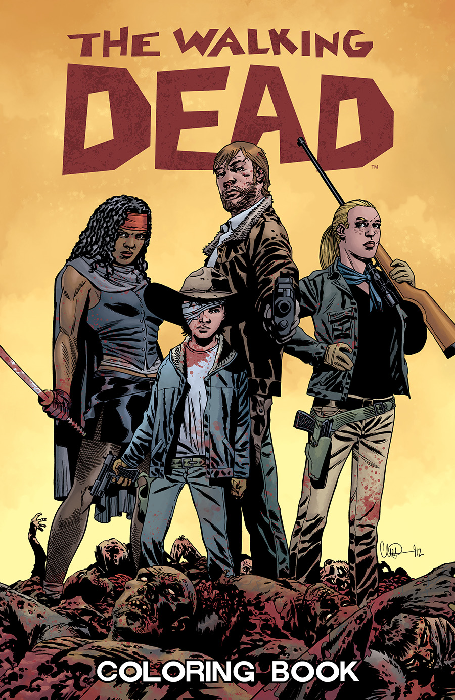 The Walking Dead Coloring Book Walking Dead Wiki Fandom