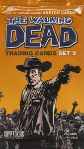 Walking dead trading cards