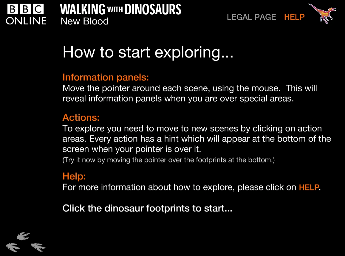 walking with dinosaurs online