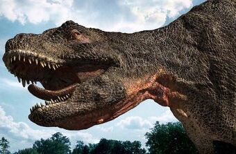 t rex walking dinosaur