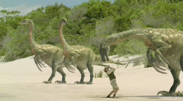 the giant claw walking with dinosaurs