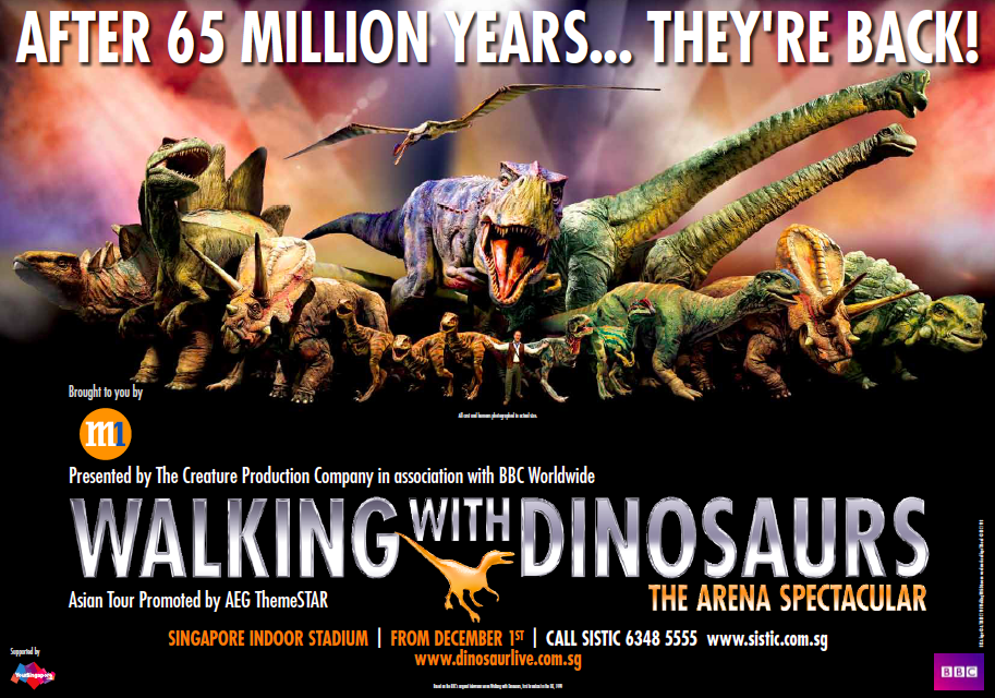 walking with dinosaurs website