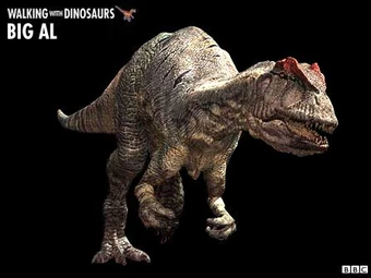 walking with dinosaurs big al