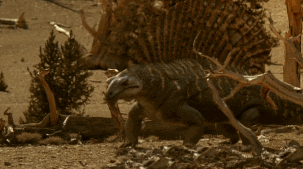 walking with monsters dimetrodon