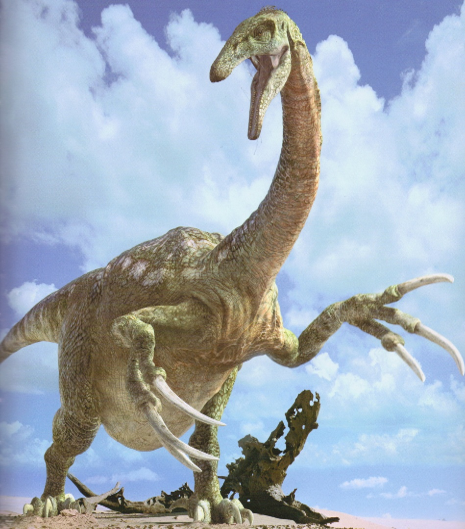 Image - Therizinosaurus, The Complete Guide to Prehistoric Life.png