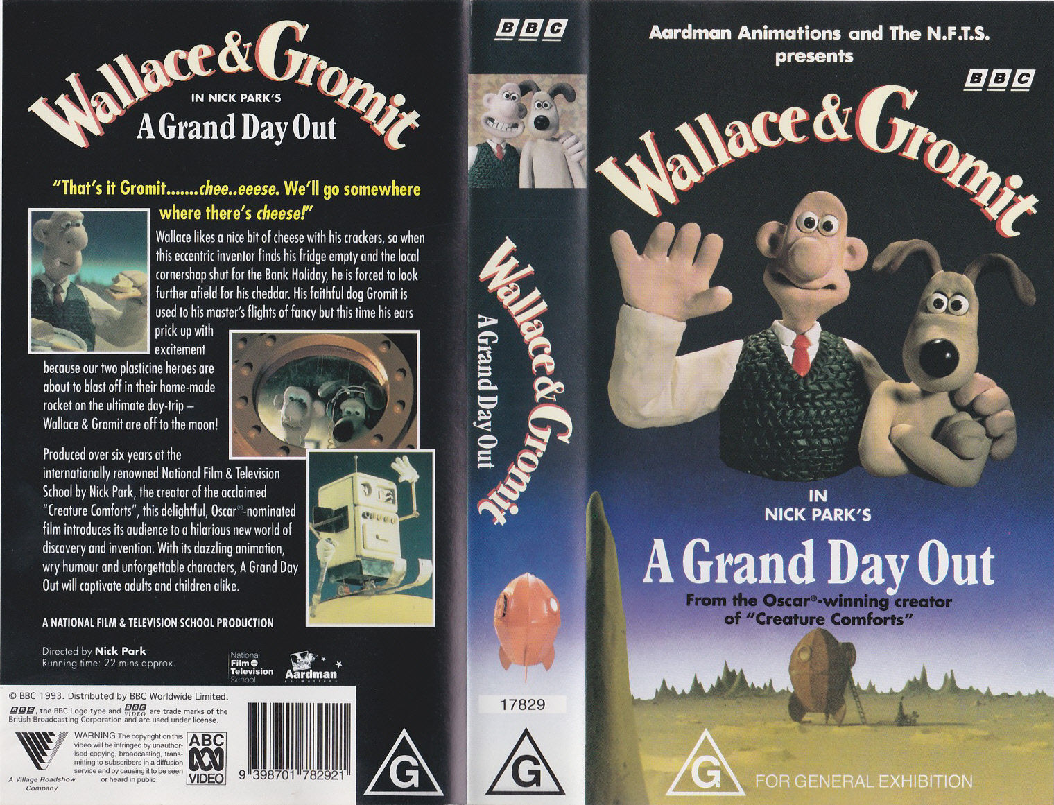 Wallace Gromit Vhs