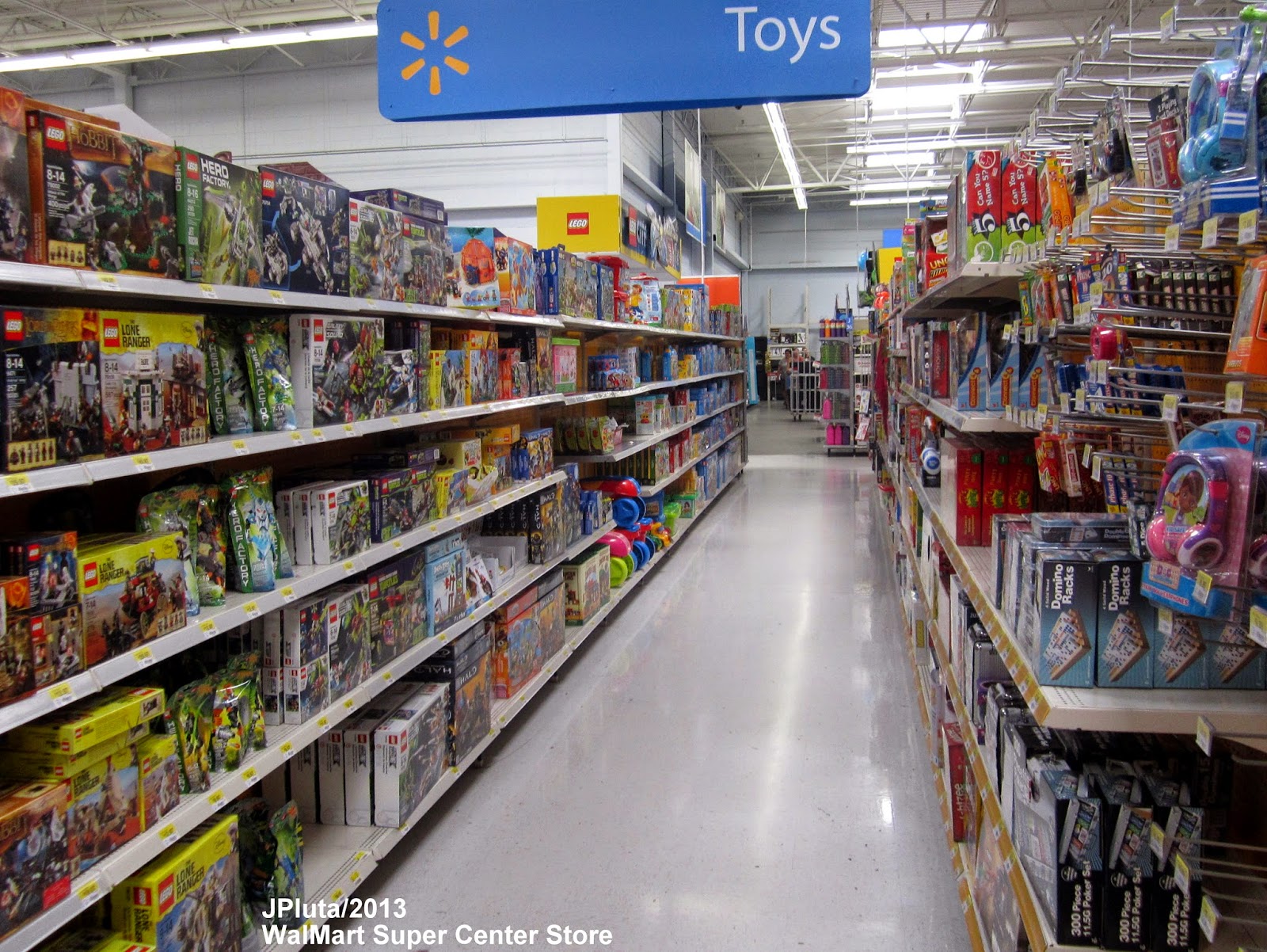 toys in store at walmart