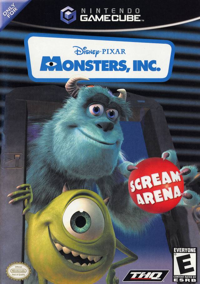 Disney Pixar Monsters Inc Scream Arena 2002 Walt
