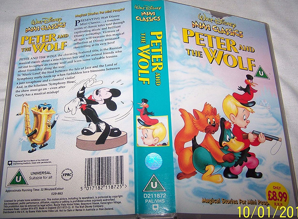 Peter and the Wolf | Walt Disney Videos (UK) Wiki | Fandom