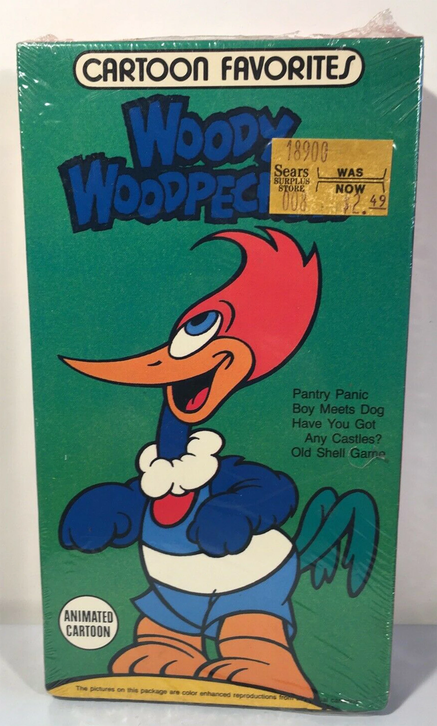 VHS - Woody Woodpecker - Cartoon Favorites | Walter Lantz Wiki | Fandom
