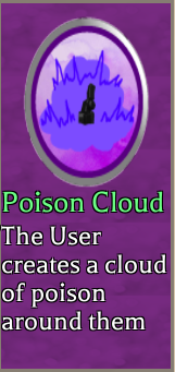 Poison War Of The Elements Roblox Wiki Fandom - poison cloud roblox