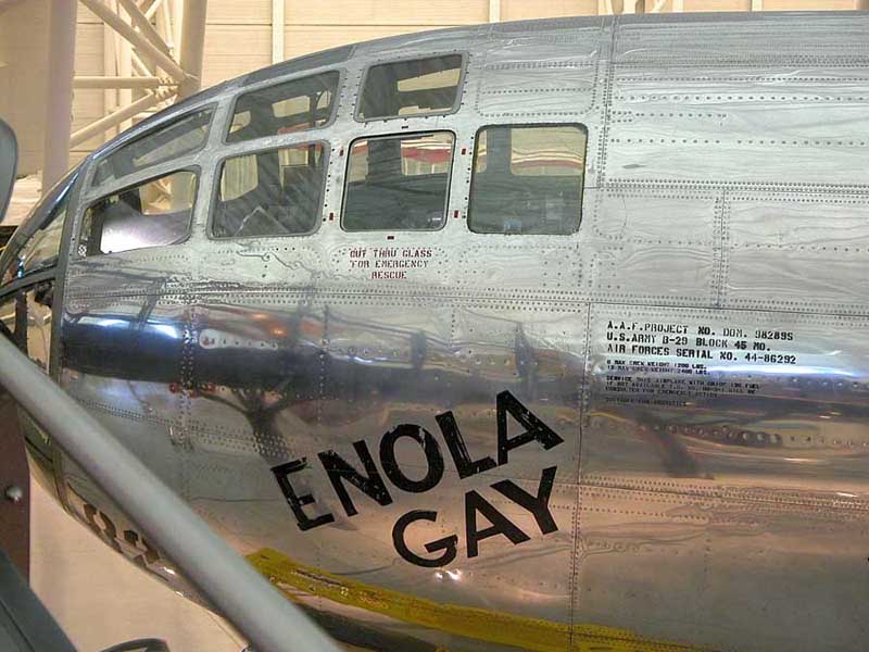 udvar hazy enola gay