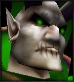 Detheroc's face