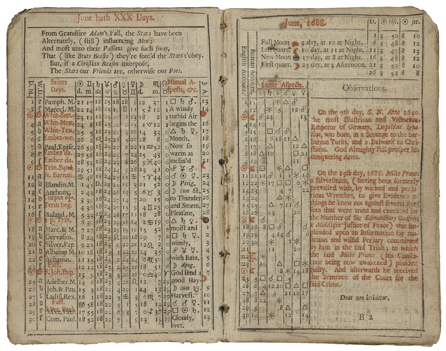 Maria Margaretha Kirch's Ephemeris | Warehouse 13 Artifact Database ...