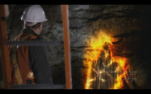 Gilbert Radburn trouve la grotte