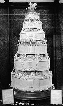 Artifacts Warehouse 14 Queen  Victoria s  Wedding  Cake  