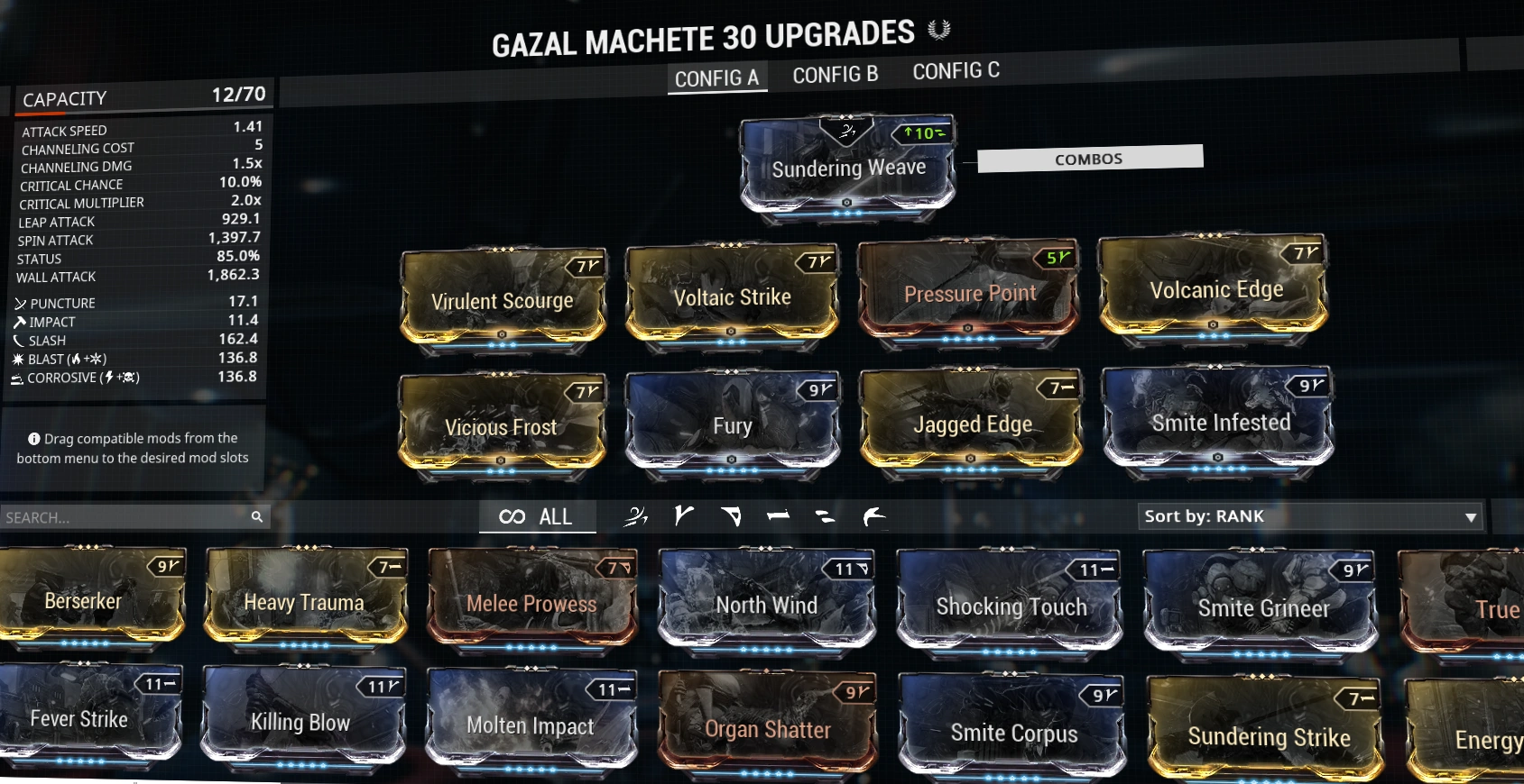 CategoryGazal Machete Build WARFRAME Wiki FANDOM powered by Wikia