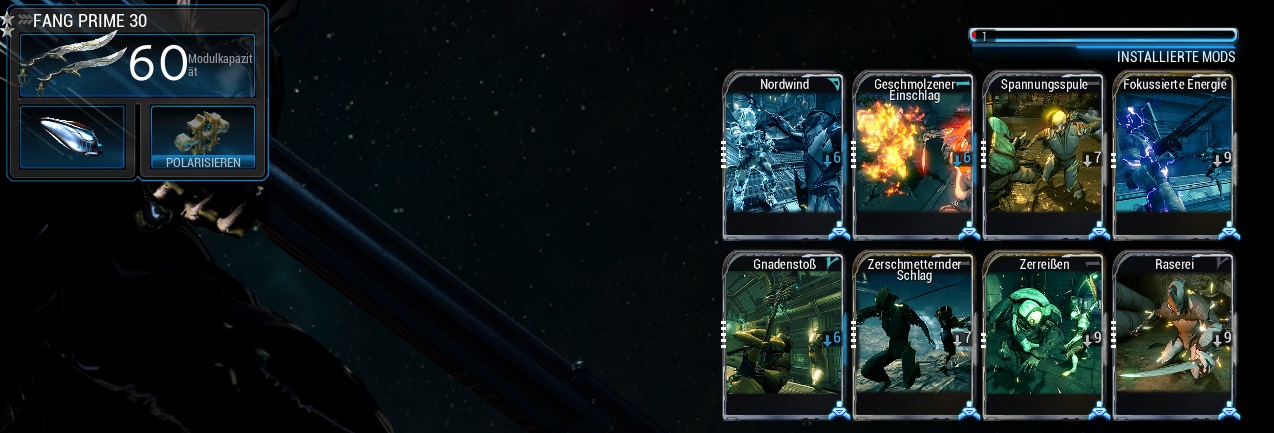 Warframe Build Fang Prime Warframe Build Fang Prime