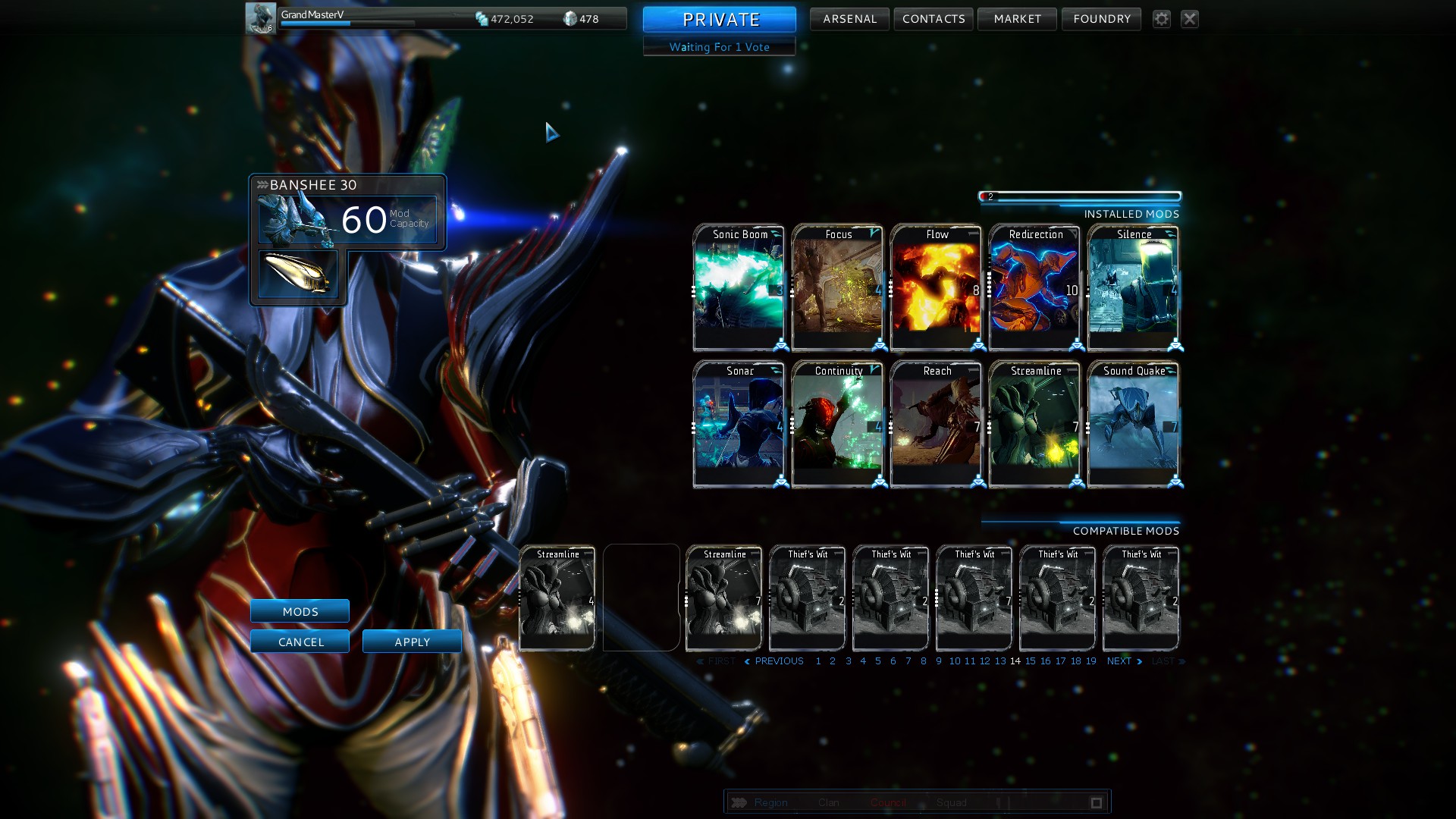 Моды на warframe скачать