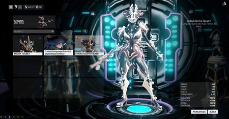 warframe khora helmet wikia cosmetics