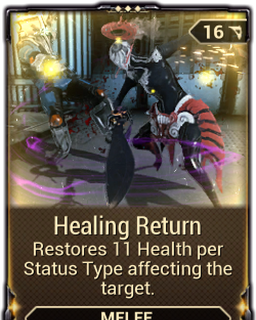 Healing Return Warframe Wiki Fandom